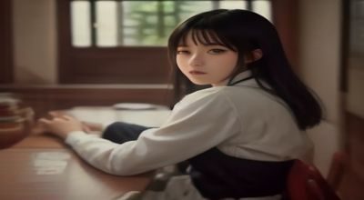 《以你的心诠释我的爱》泰国BL剧剧照——两位少年在学校走廊相遇，青春气息浓厚，是男男题材中最具代表性的校园恋爱作品