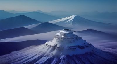 《断背山》电影剧照——两位牛仔主角在开阔山野间并肩而立，风景壮阔苍凉，是欧美男男题材影史最重要的里程碑之作
